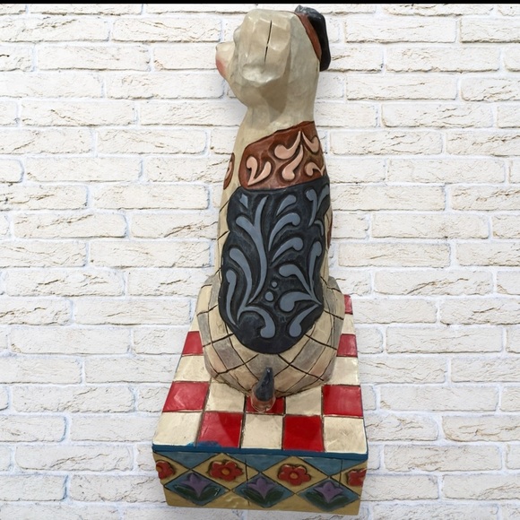 Jim Shore Terry Pitbull Terrier Dog Figurine 2005 - Picture 3 of 8